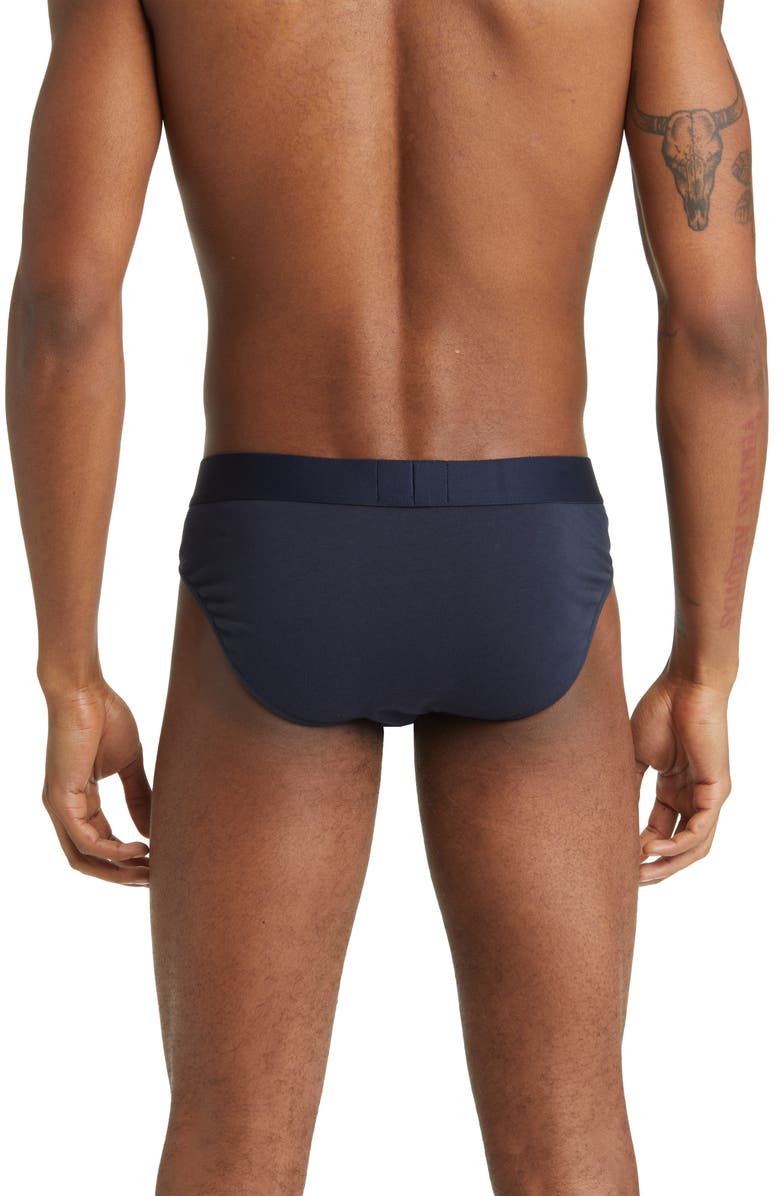 Emporio Armani Stretch Cotton Briefs, Alternate, color, 