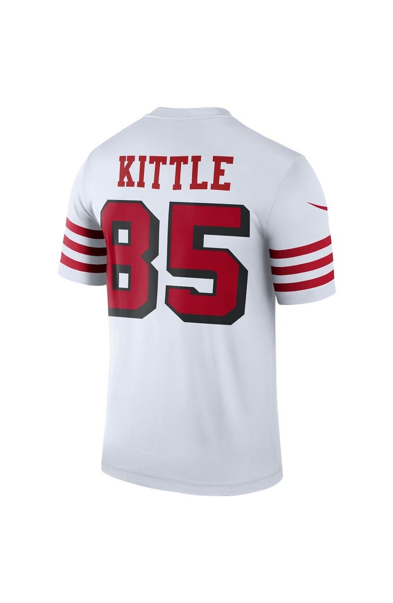 Nike Men's Nike George Kittle White San Francisco 49ers Color Rush Legend Jersey, Alternate, color, 