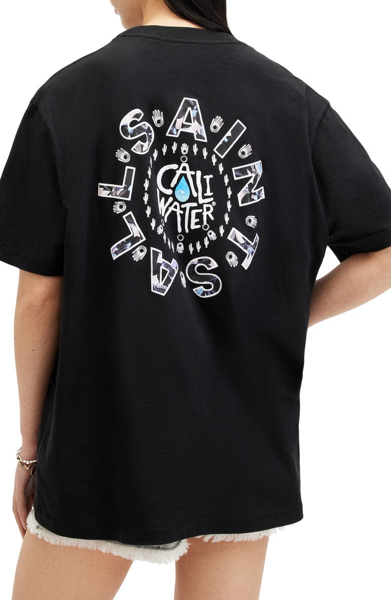 AllSaints x Caliwater<sup>®</sup> Graphic T-Shirt, Alternate, color,