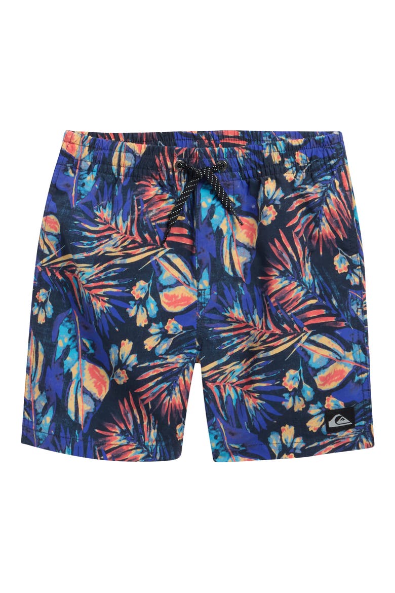 Kids' Everyday Mix Volley Swim Trunks, Main, color, ECLIPSE