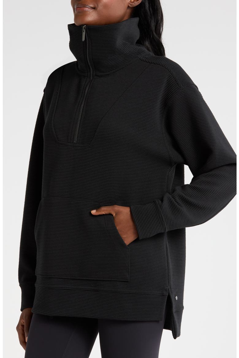 Kickback Ottoman Tunic, Alternate, color, BLACK