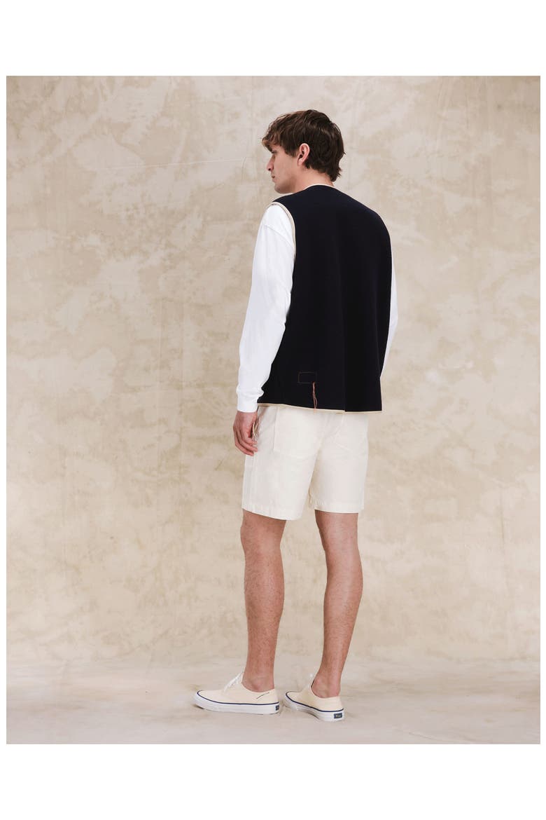 Wool Vest, Alternate, color, NAVY BLUE