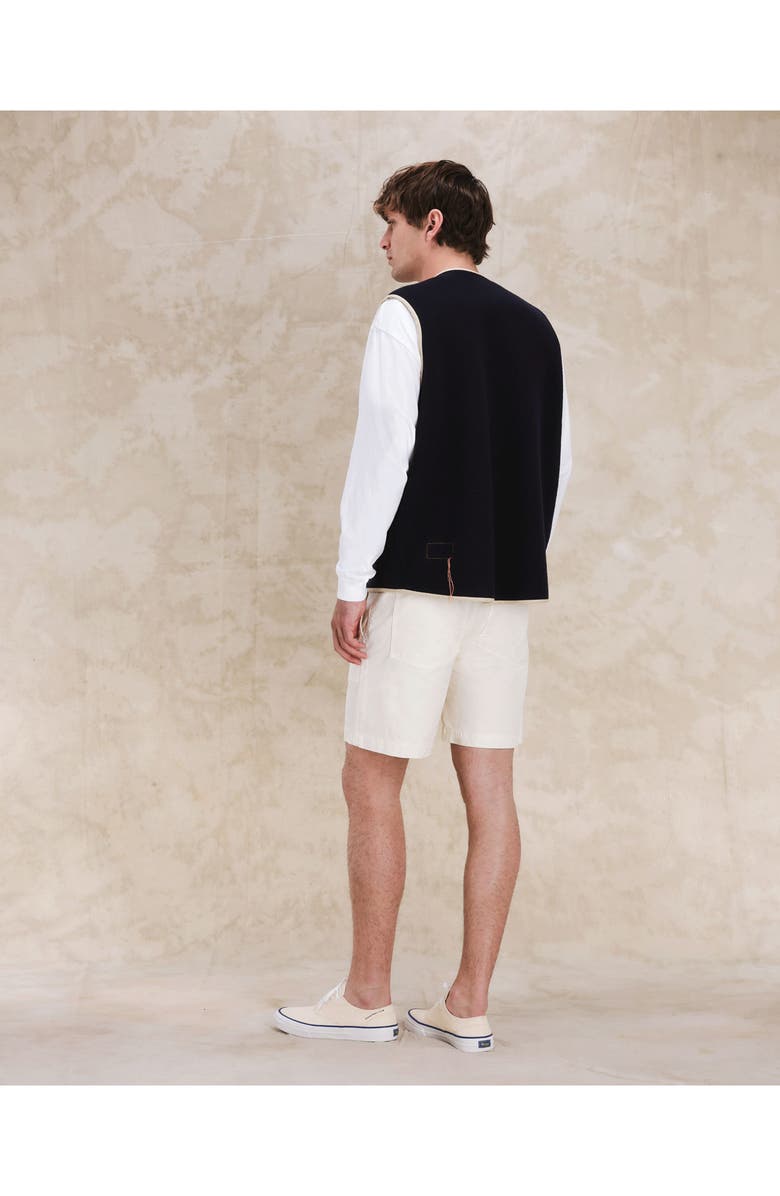 Fortela Wool Vest, Alternate, color, Navy Blue