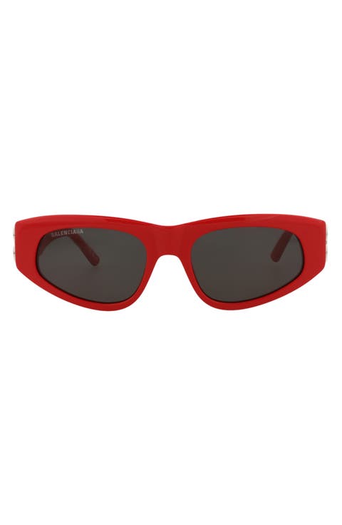 Novelty 53mm Cat Eye Sunglasses