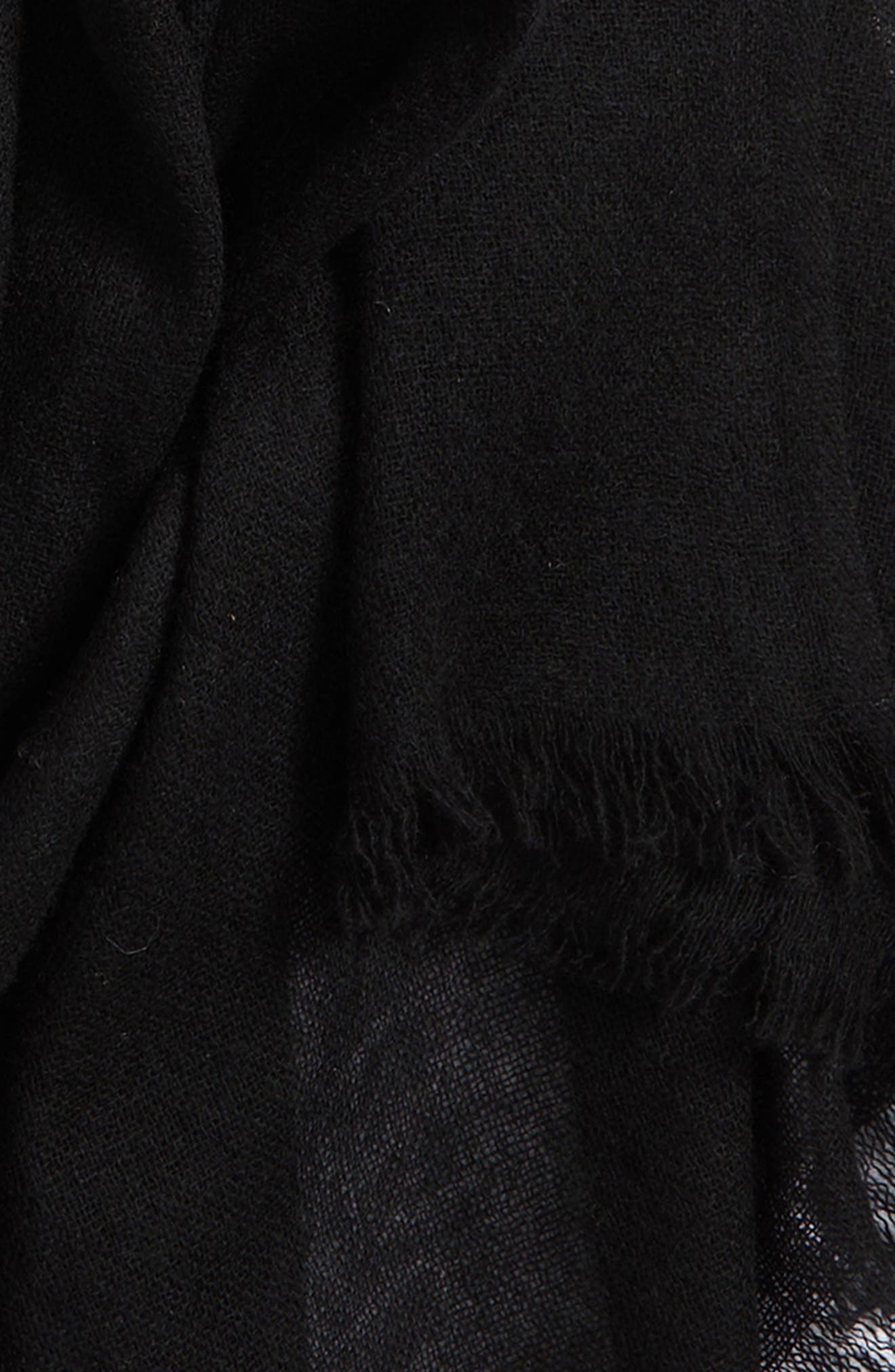 Женские аксессуары Nordstrom Textured Cashmere Scarf — фото 4