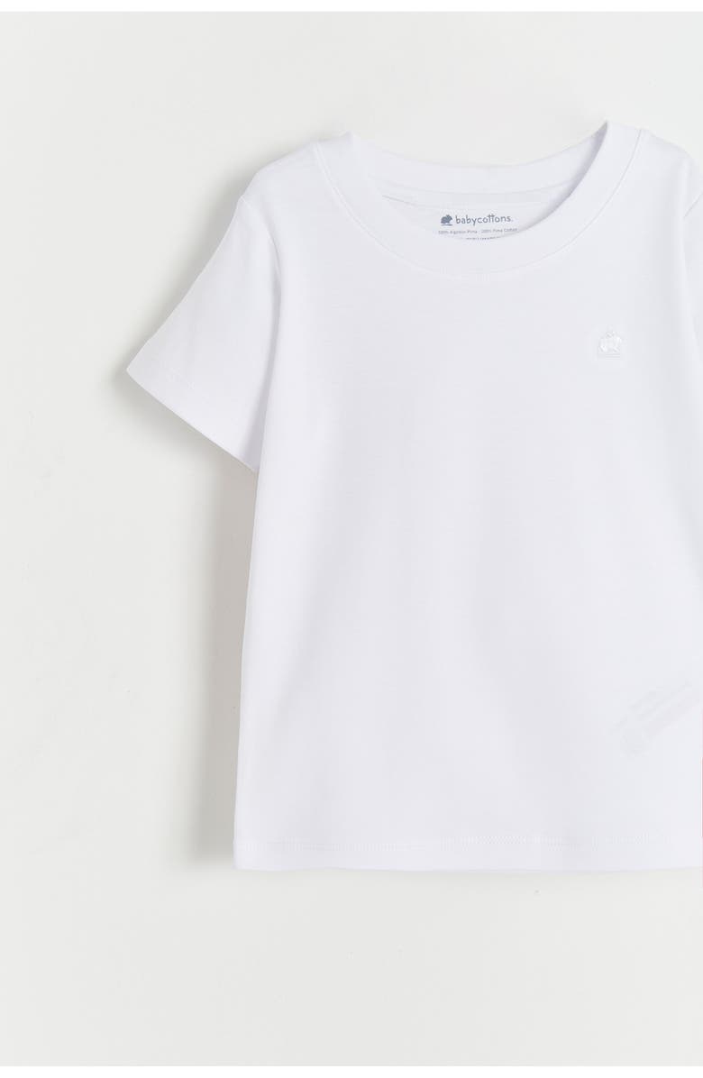 Babycottons Pima Colors T-Shirt, Alternate, color, White