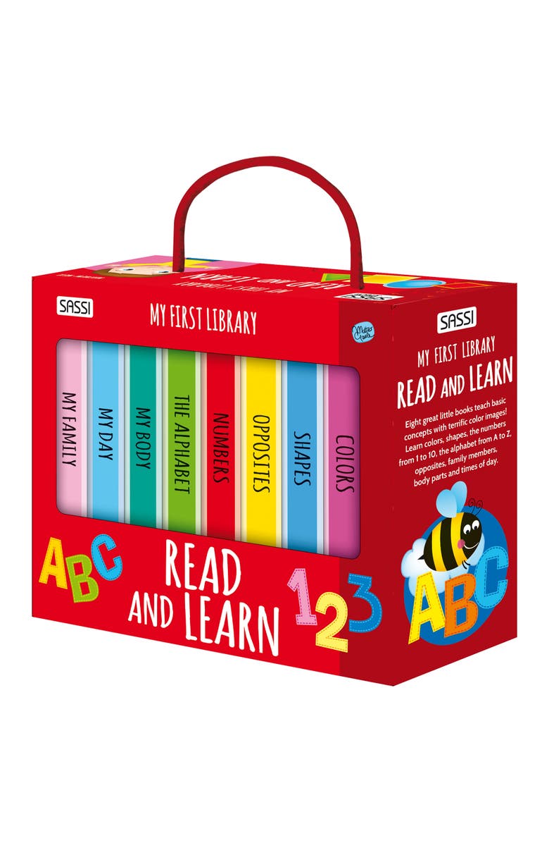 Sassi My First Library 8 Minibook Set, Main, color, Multicolored