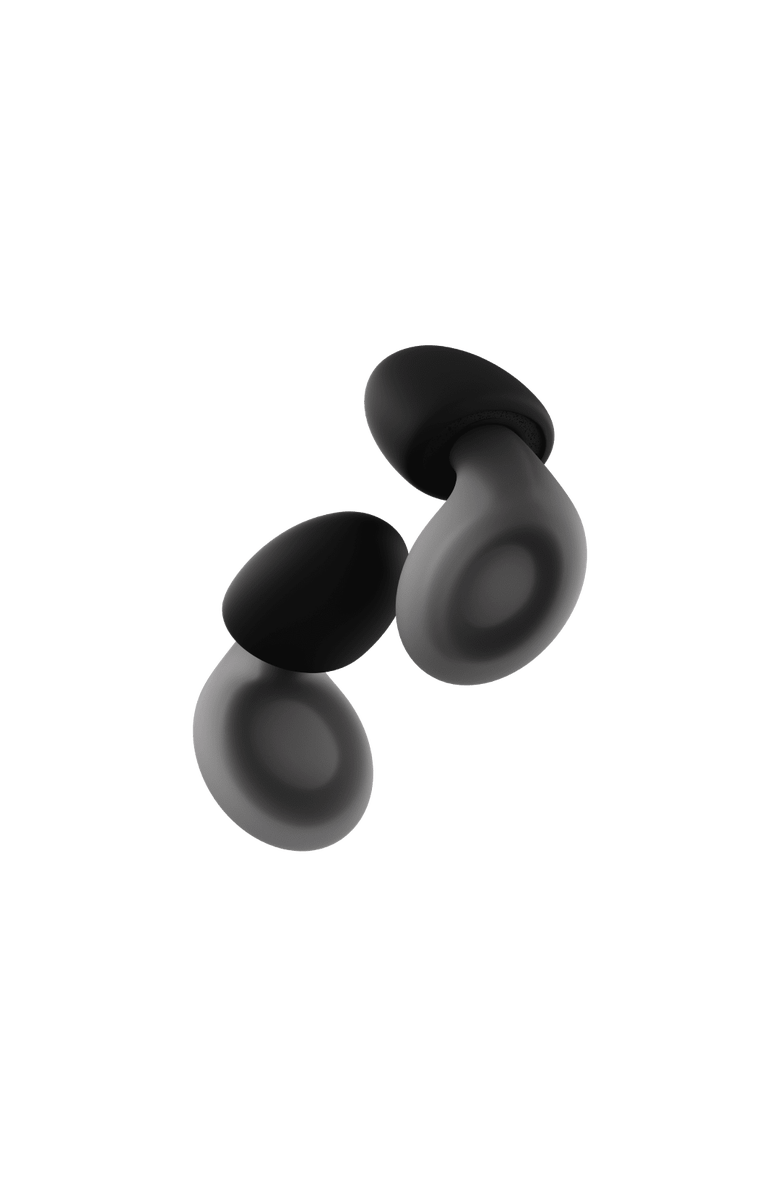 LOOP Dream Silicone/Memory Foam Earplugs for Sleep Comfort, Main, color, Black