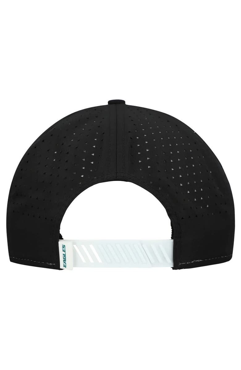 New Era Men's New Era  White/Black Philadelphia Eagles Established Patch 9SEVENTY Adjustable Hat, Alternate, color, White