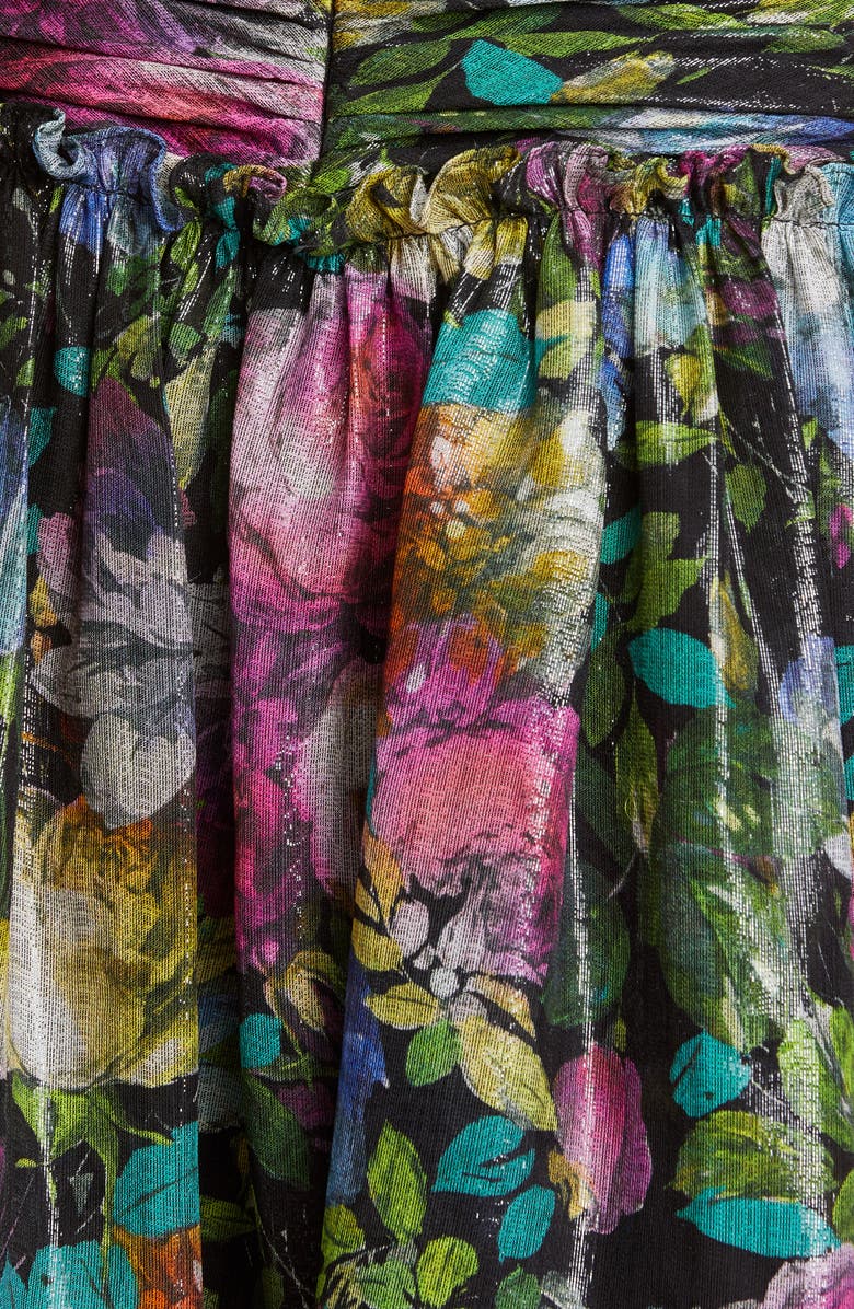 flor et. al Abigail Long Sleeve Cocktail Dress, Alternate, color,