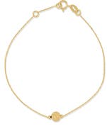 Bony Levy 14K Yellow Gold Beaded Chain Bracelet