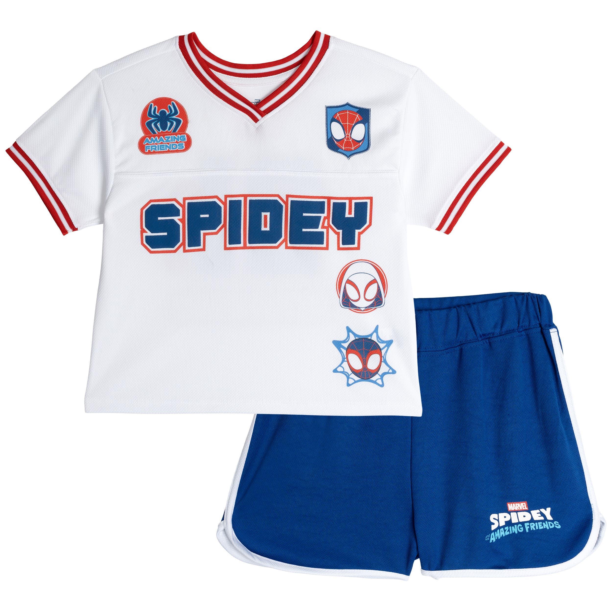 selected Spidey White Blue