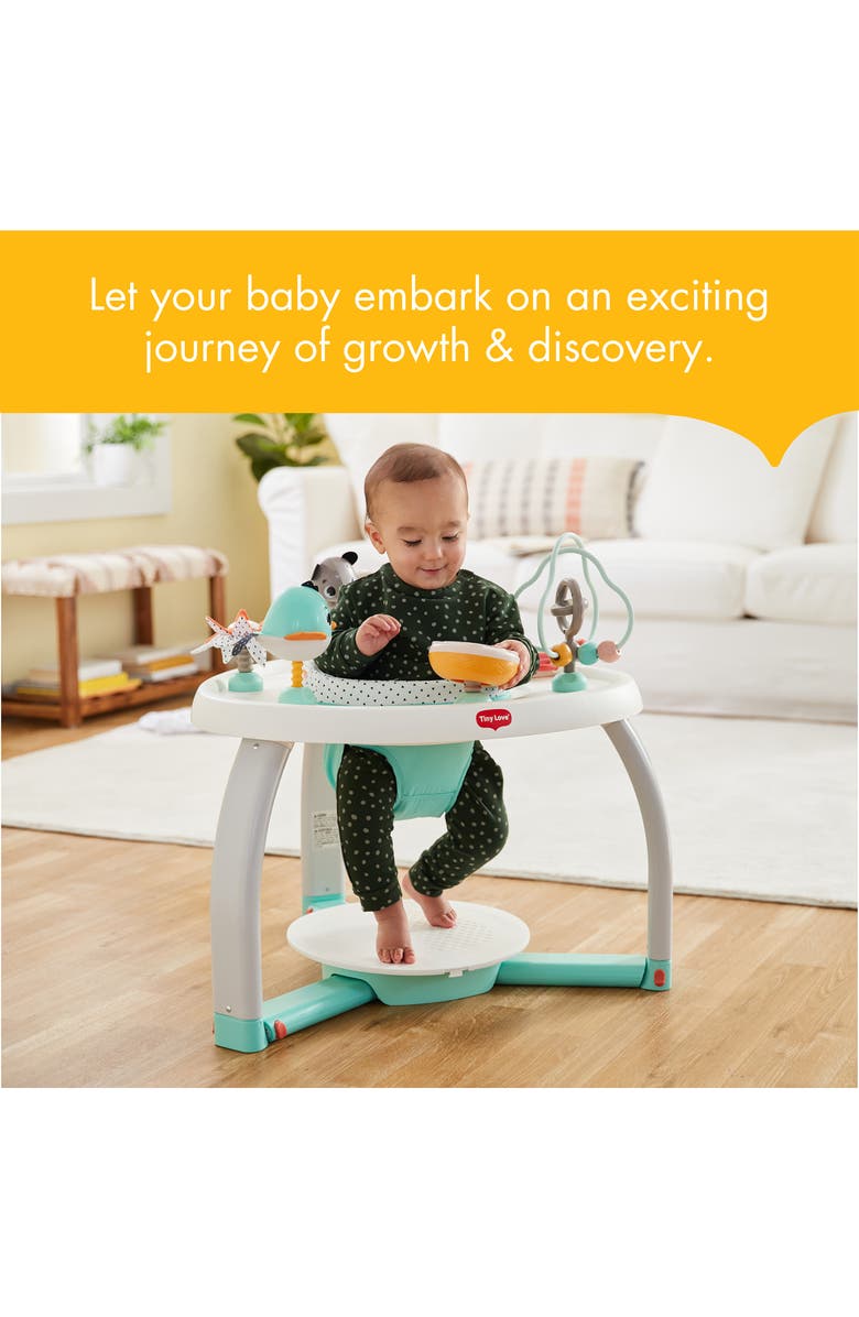 TINY LOVE Magical Tales 5-in-1 Here I Grow Stationary Activity Center, Alternate, color, Green