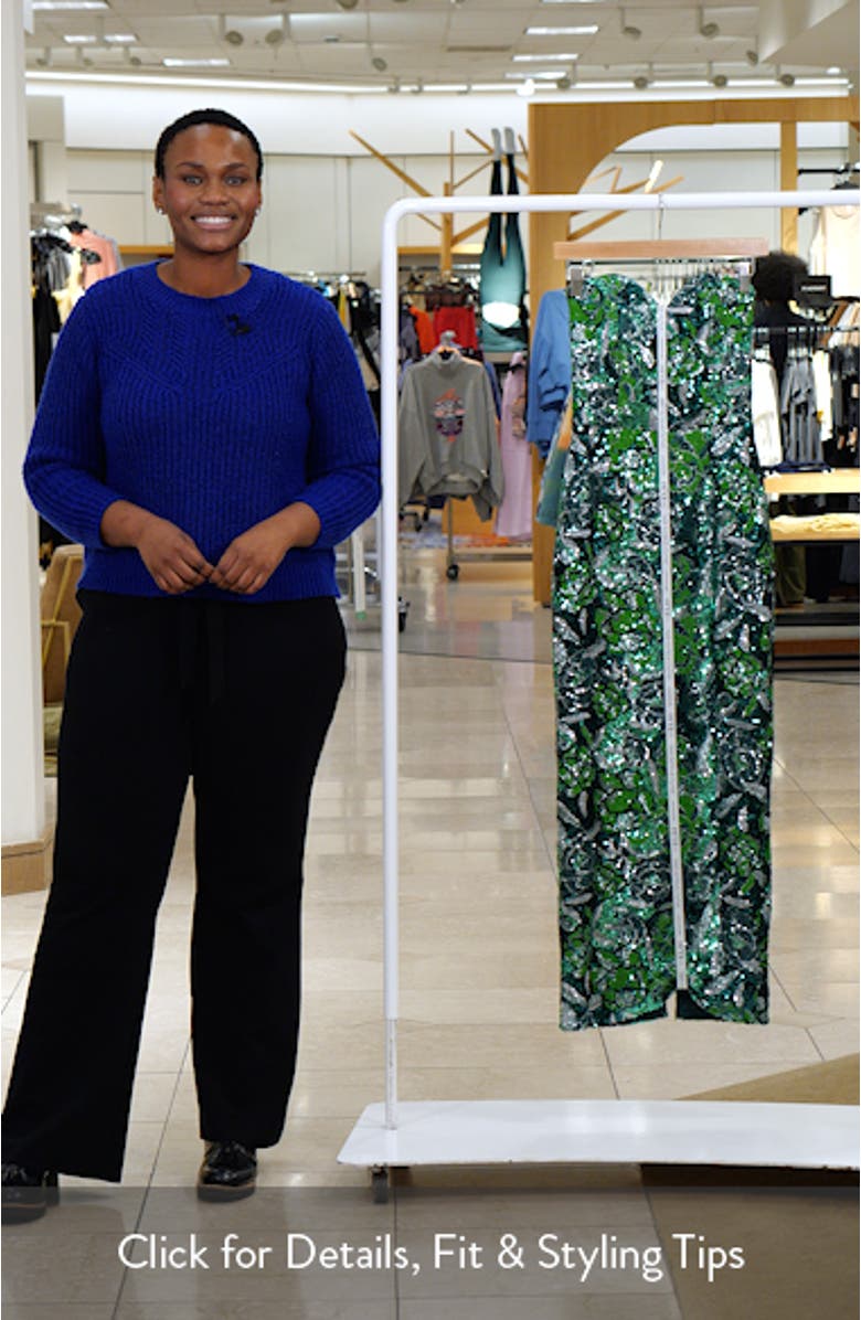 Monique Sequin Strapless Gown, sales video thumbnail