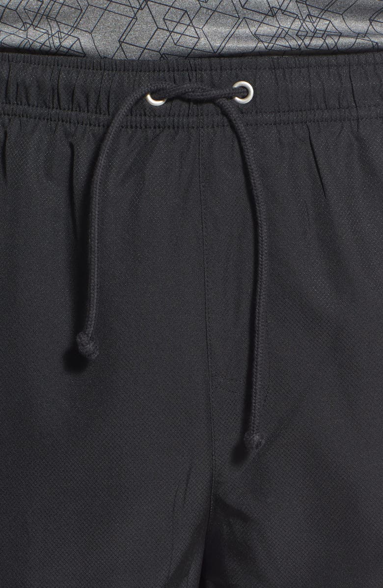 Lacoste 'Sport Diamante' Drawstring Athletic Shorts, Alternate, color, 031 Black