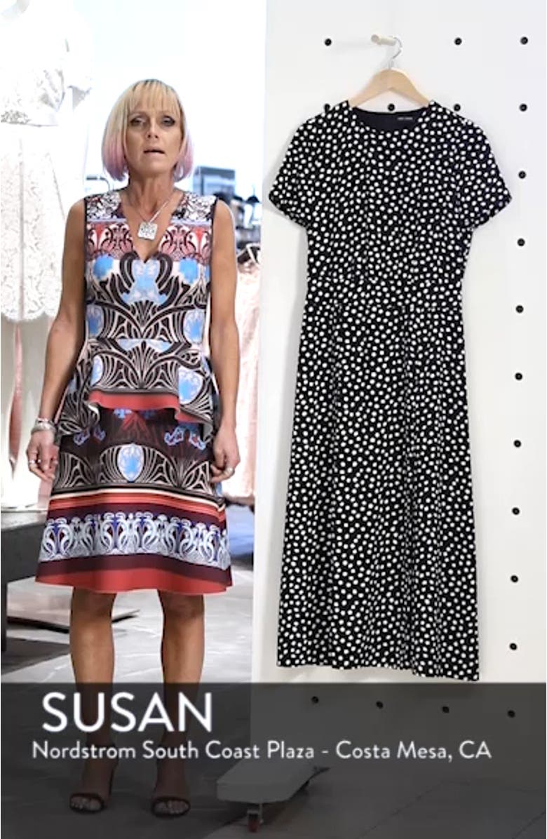 Print Midi Dress, sales video thumbnail