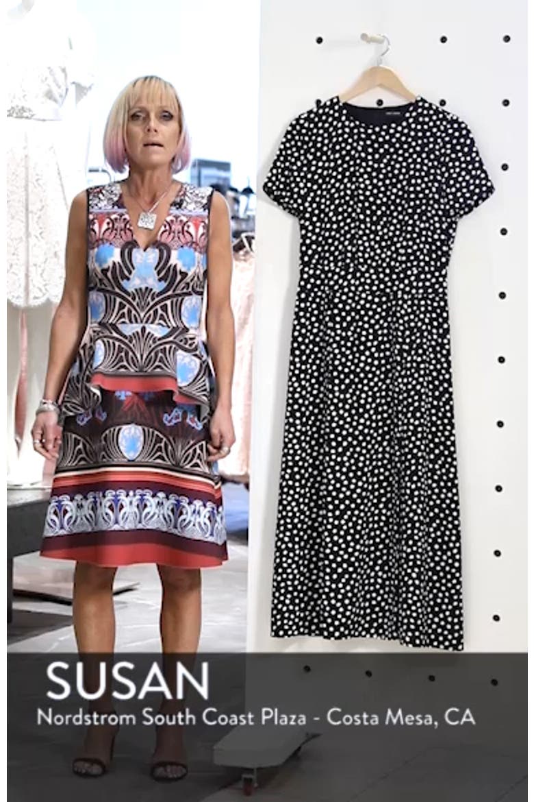 Print Midi Dress video