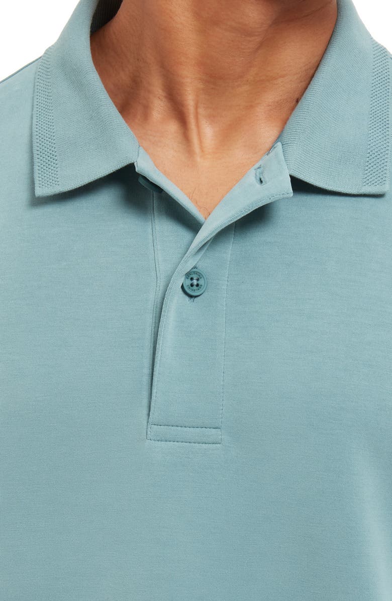 Sealskinz Roydon Soft Touch Polo, Alternate, color, Teal