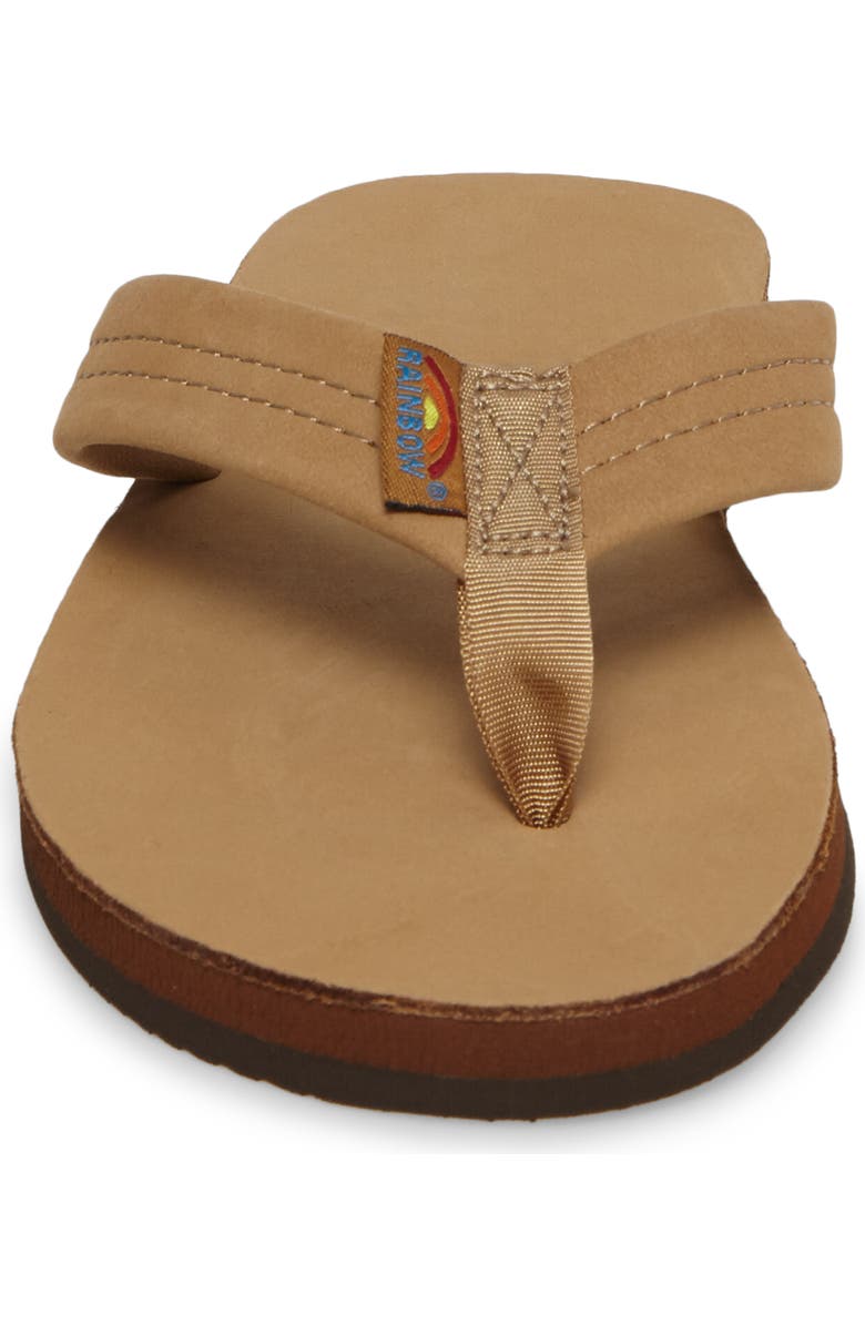 Rainbow<sup>®</sup> Rainbow Leather Sandal, Alternate, color, Sierra