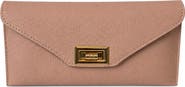 Persaman New York Aurelia Leather Envelope Clutch