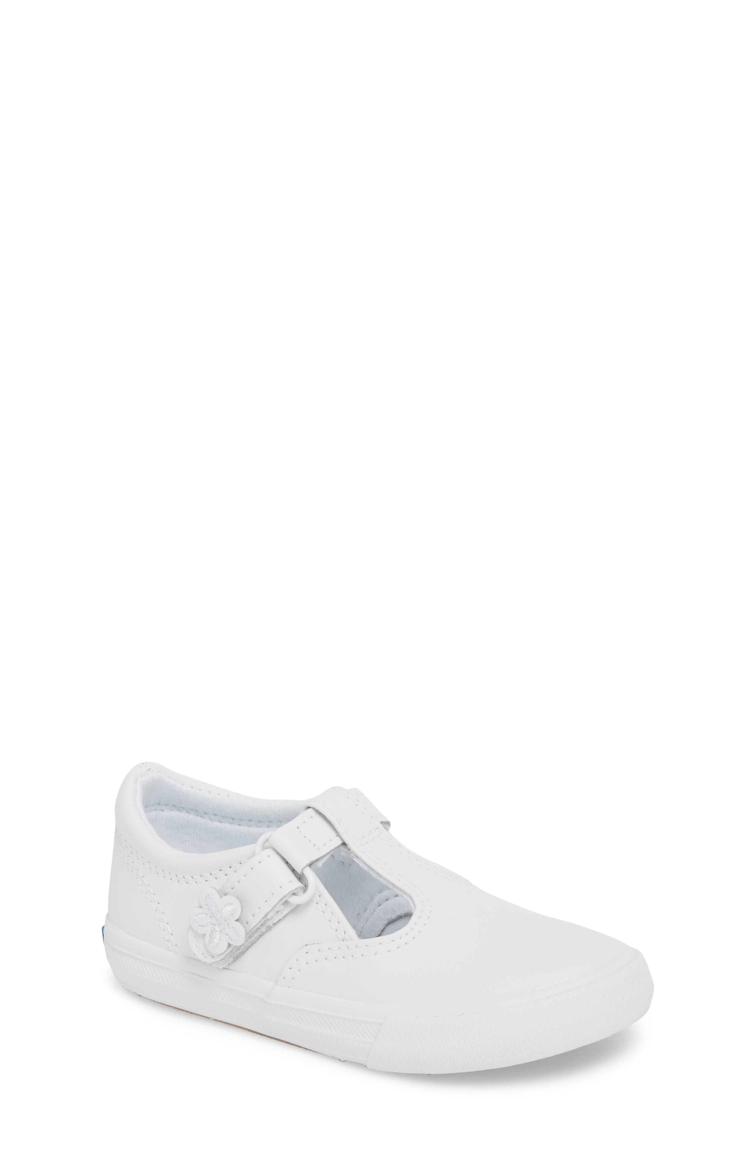 Daphne T-Strap Sneaker, Main, color, NEW WHITE