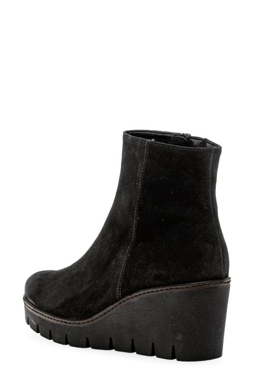 Gabor 74.780 Wedge Bootie In Black