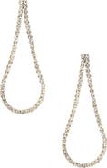 Ettika Crystal Teardrop Frontal Earrings