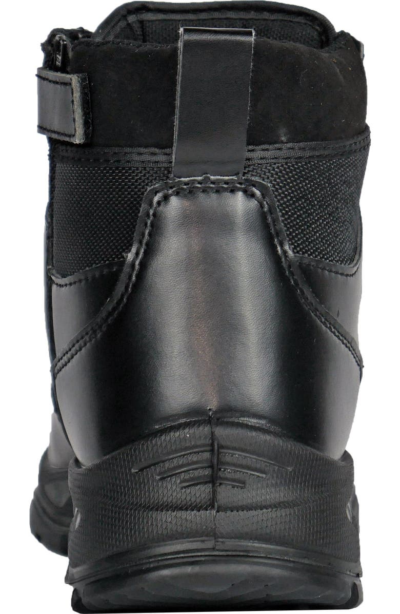Hoss Boot Company HOSS Watchman 6 Inch Soft Toe Side Zip Work Boot, Alternate, color, Black