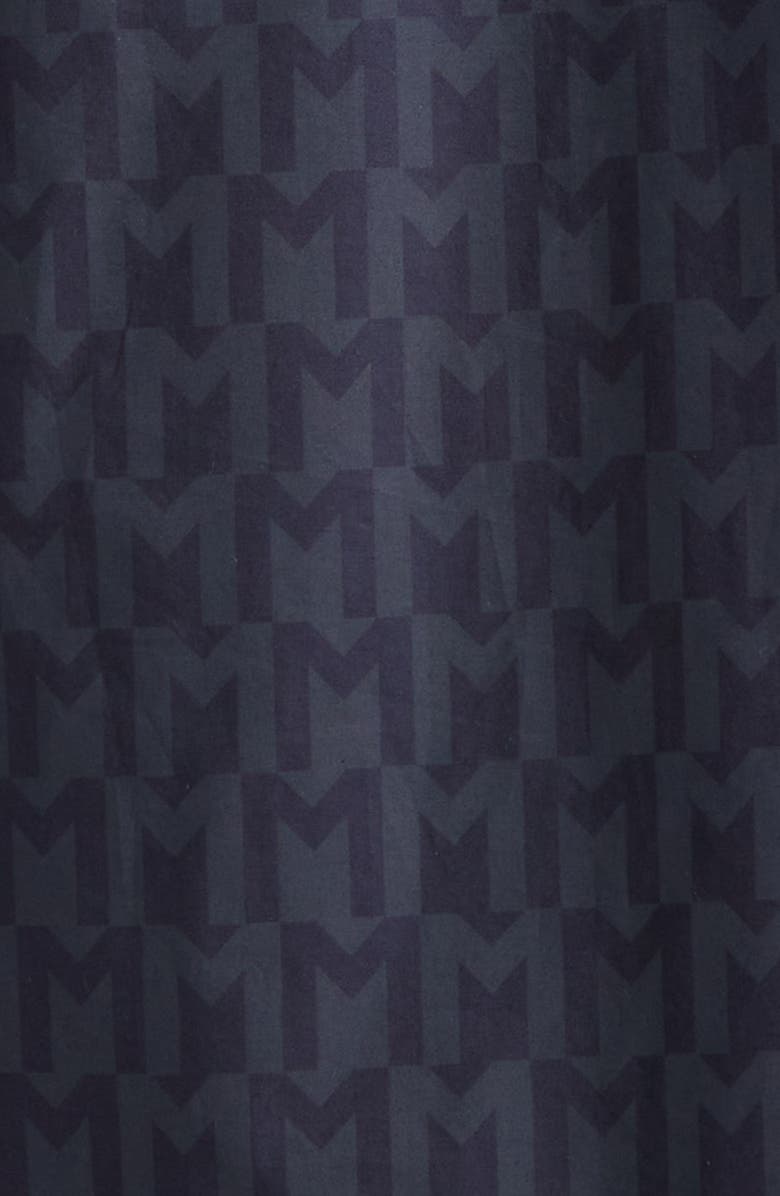 Moncler Monogram Print Cotton Camp Shirt, Alternate, color,