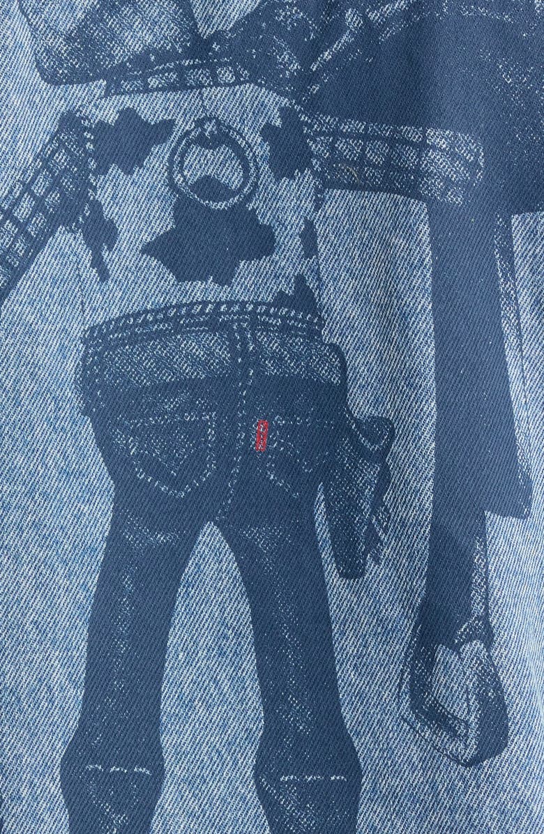 Levi's<sup>®</sup> x Disney Pixar<sup>®</sup> Toy Story Type III Denim Trucker Jacket, Alternate, color,