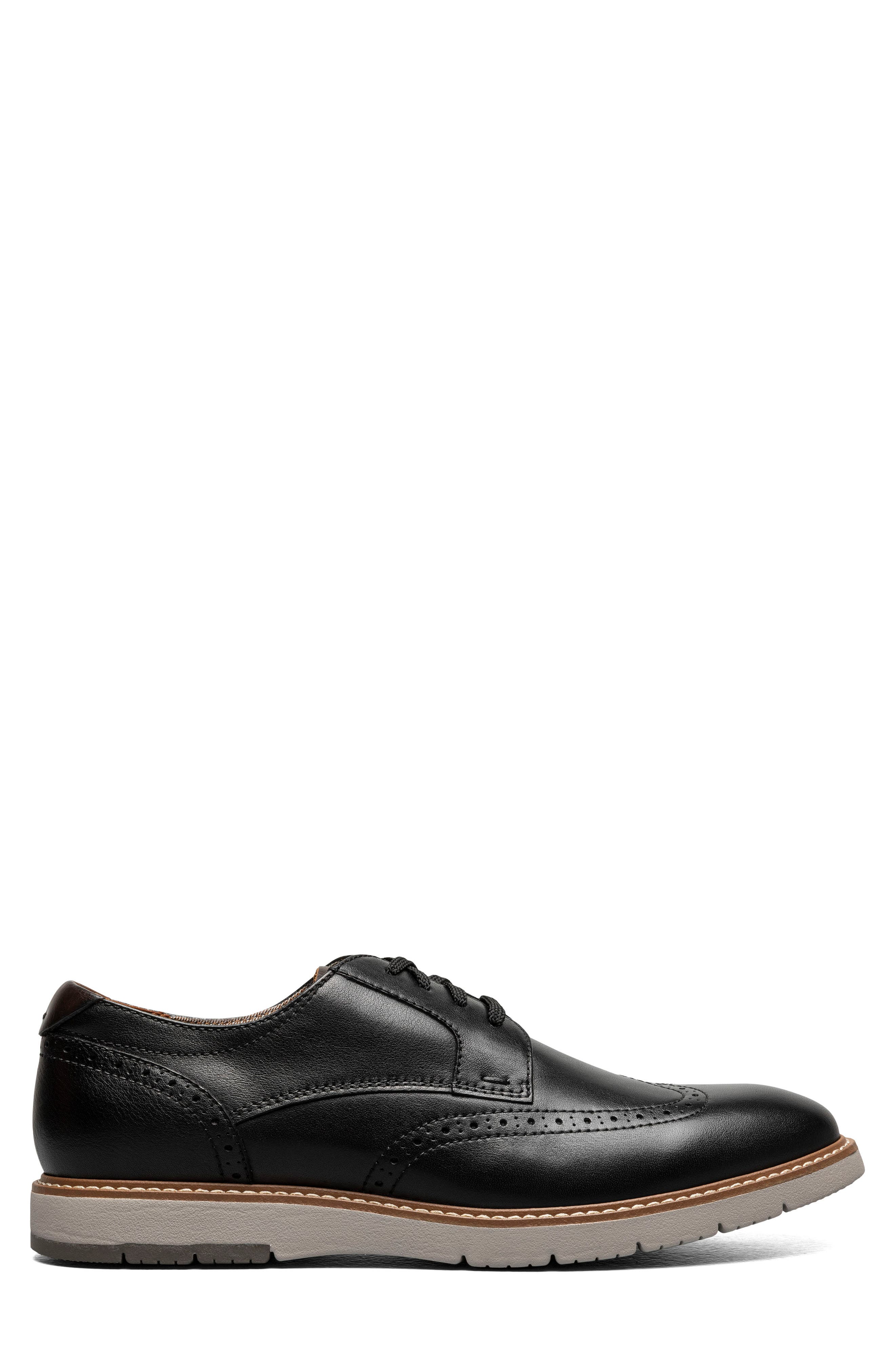 Florsheim Vibe Wingtip Derby, Alternate, color, Black