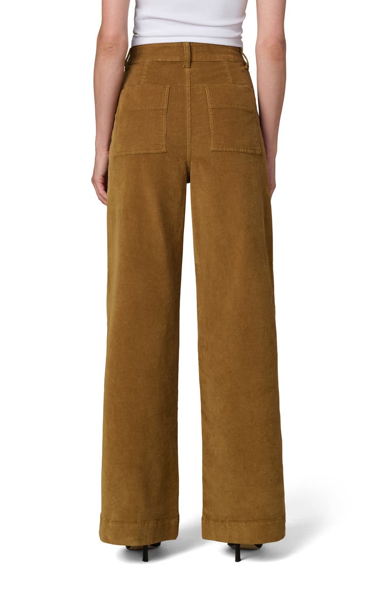Joe's Jeans The Mia High Waist Wide Leg Corduroy Jeans, Alternate, color, Bronze Brown