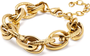 Nialaya Mixed Link Statement Bracelet