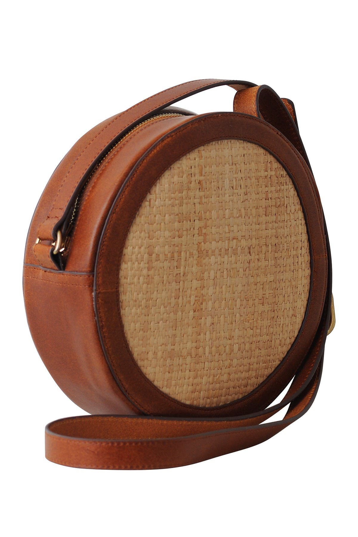 MOST WANTED USA Leather Trimmed Canteen Crossbody Bag, Alternate, color, 