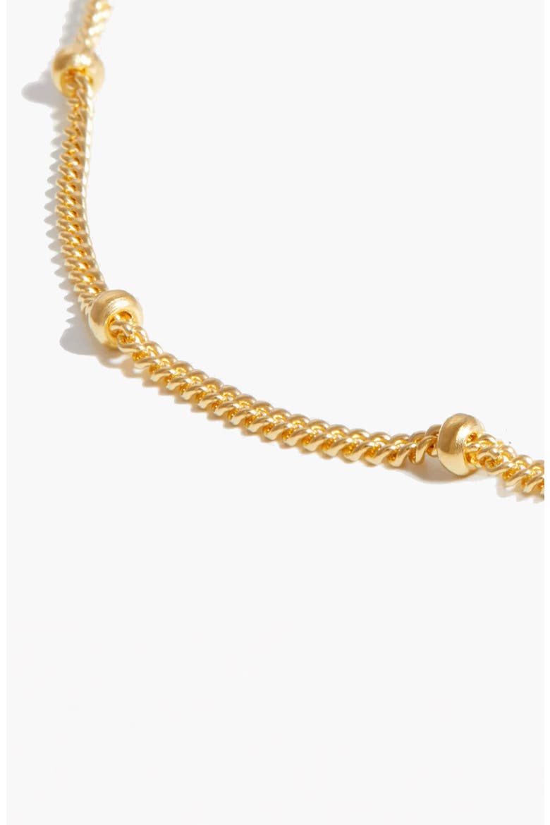 Conchigla Beaded Shell Choker Necklace in Gold, Alternate, color, Gold