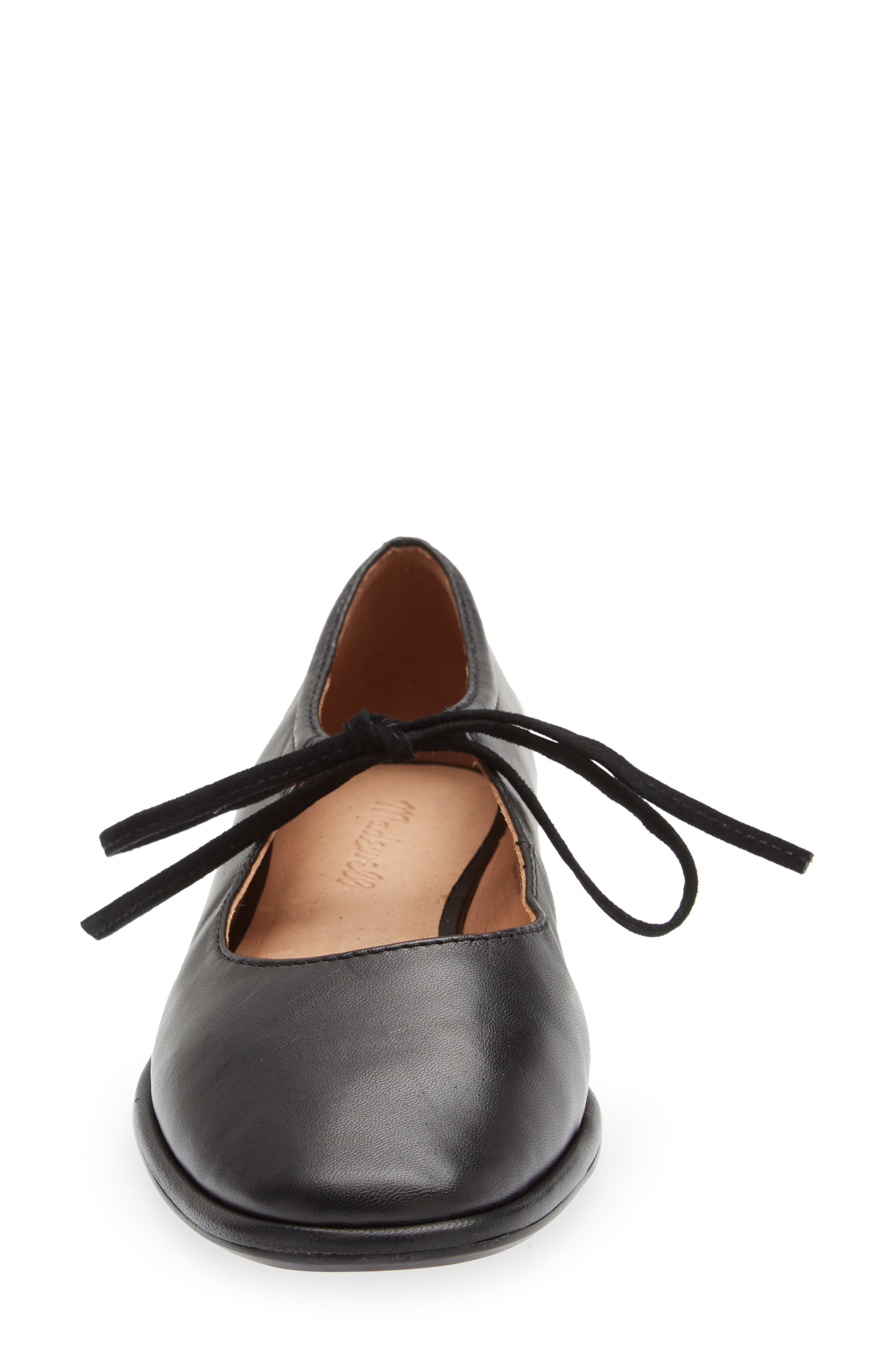 Madewell The Normani Lace-Up Mary Jane, Alternate, color, 