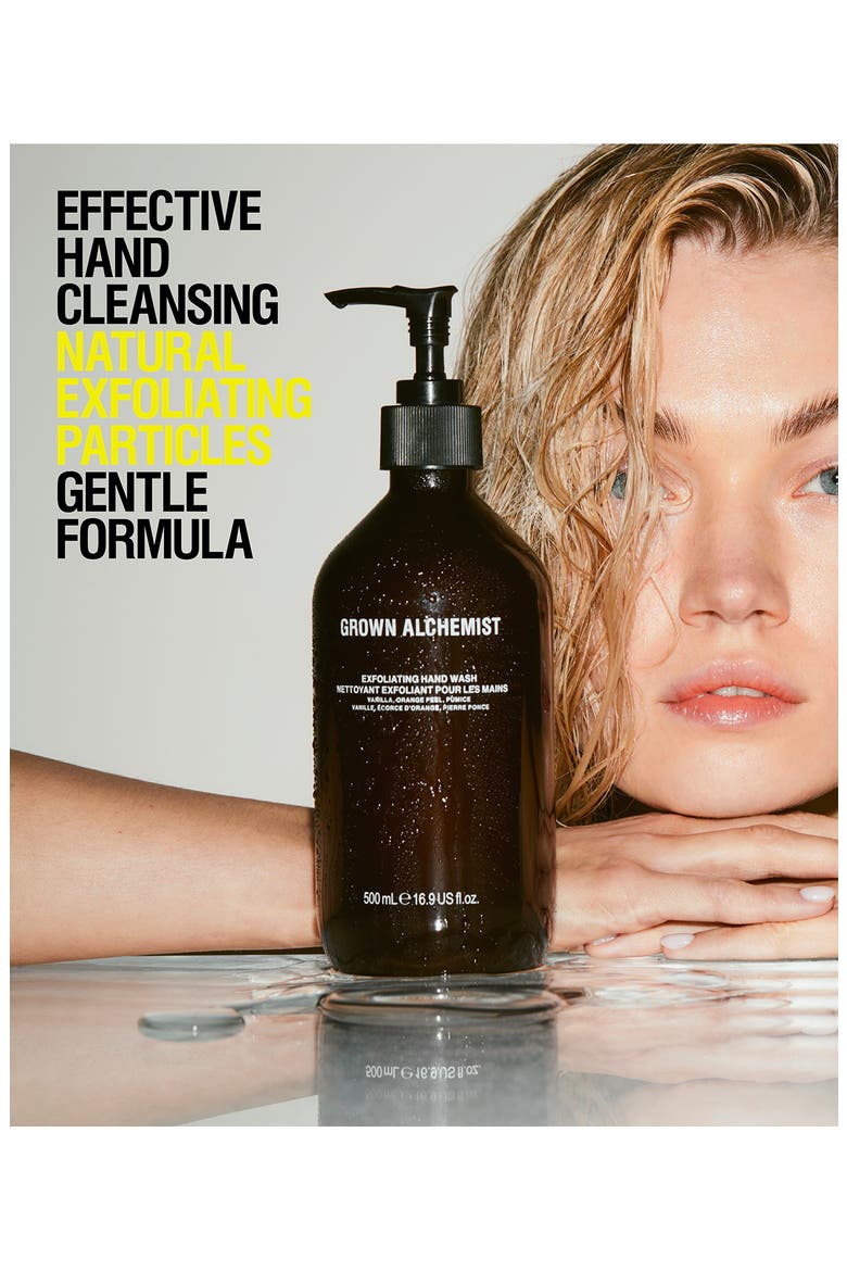 Exfoliating Hand Wash Cleanser with Vanilla, Orange Peel & Pumice, Alternate, color, NO COLOR