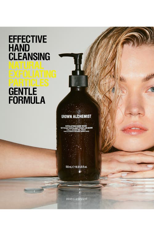 Grown Alchemist Exfoliating Hand Wash Cleanser With Vanilla, Orange Peel & Pumice In No Color