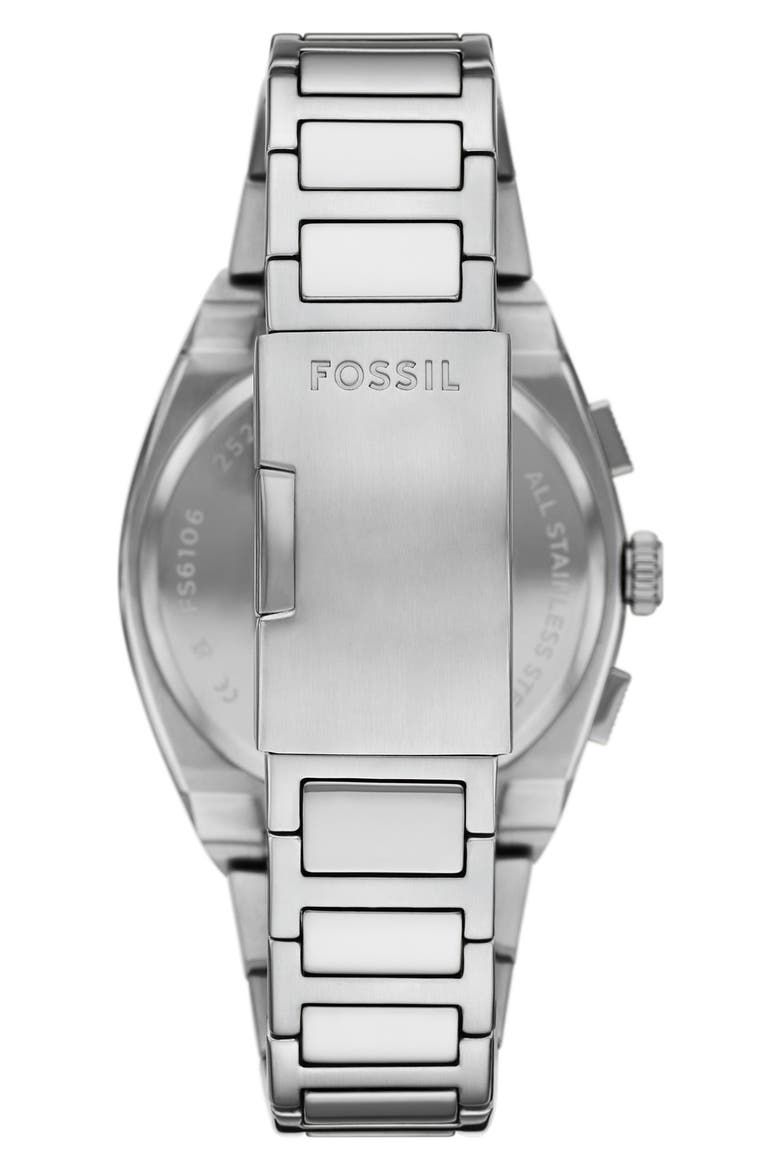 Everett Chronograph Bracelet Watch, 44mm, Alternate, color, SILVER BLUE
