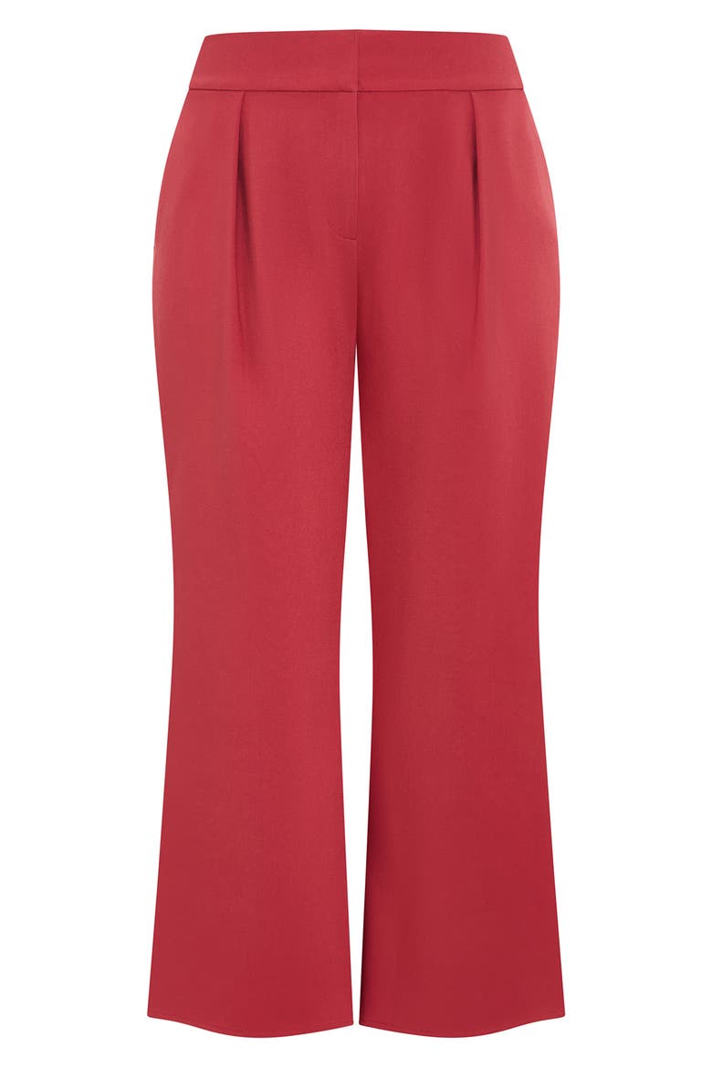 Tori Pleat Wide Leg Pants, Alternate, color, SIENNA