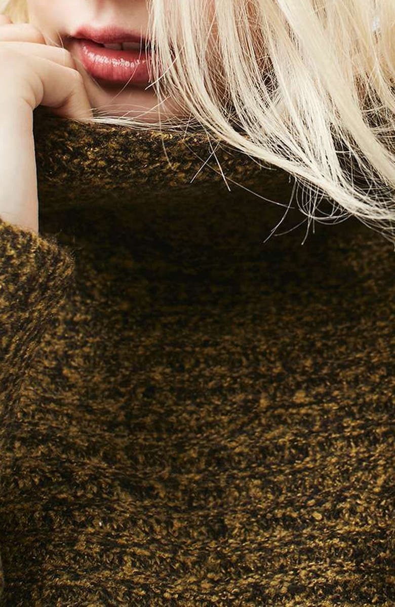 Topshop Oversize Cocoon Sweater, Alternate, color, 