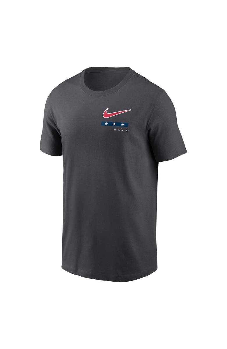 Nike Men's Nike Anthracite Tampa Bay Rays Americana T-Shirt, Alternate, color, Anthracite