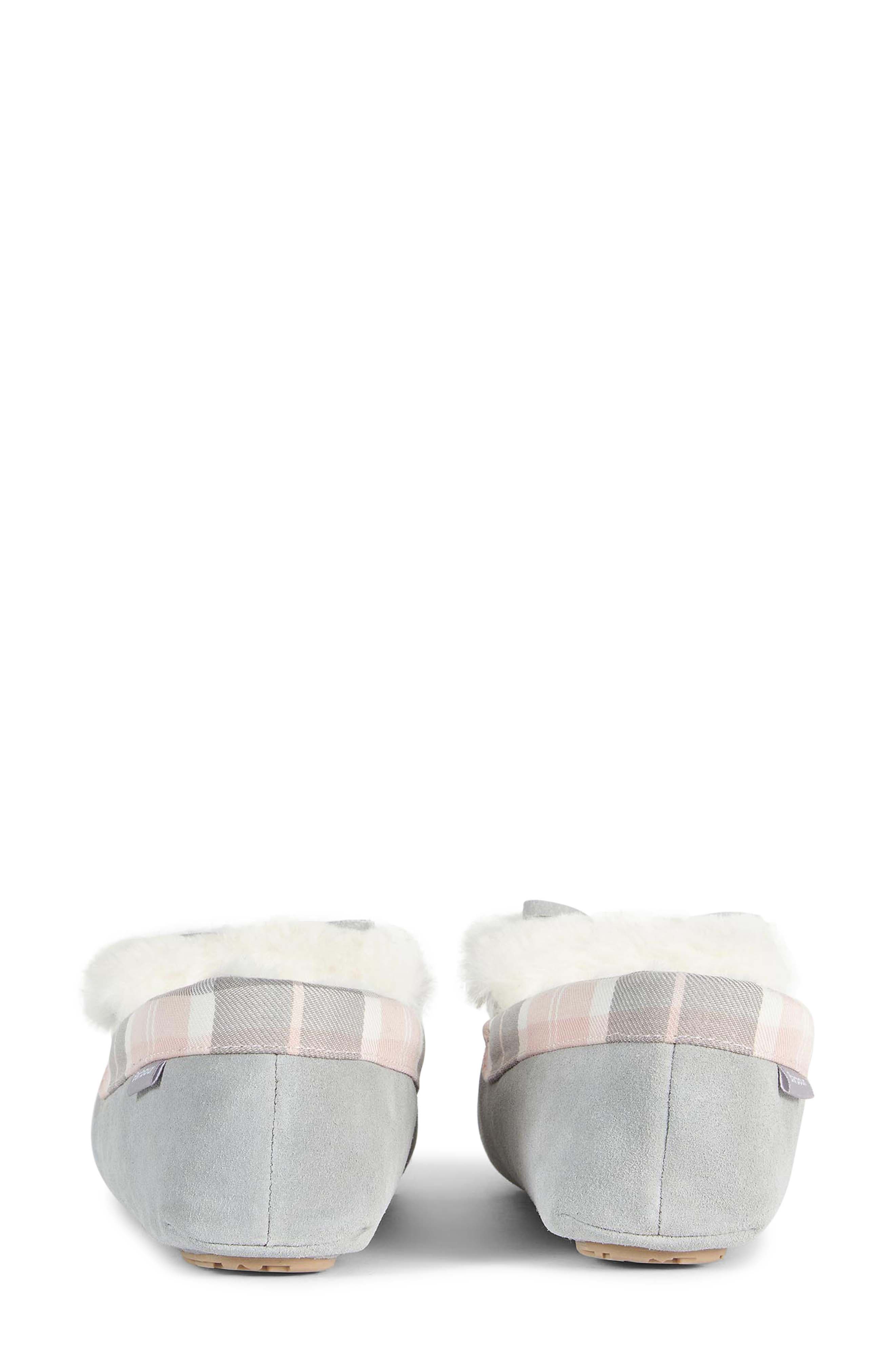 Barbour Darcie Faux Shearling Moccasin, Alternate, color, 