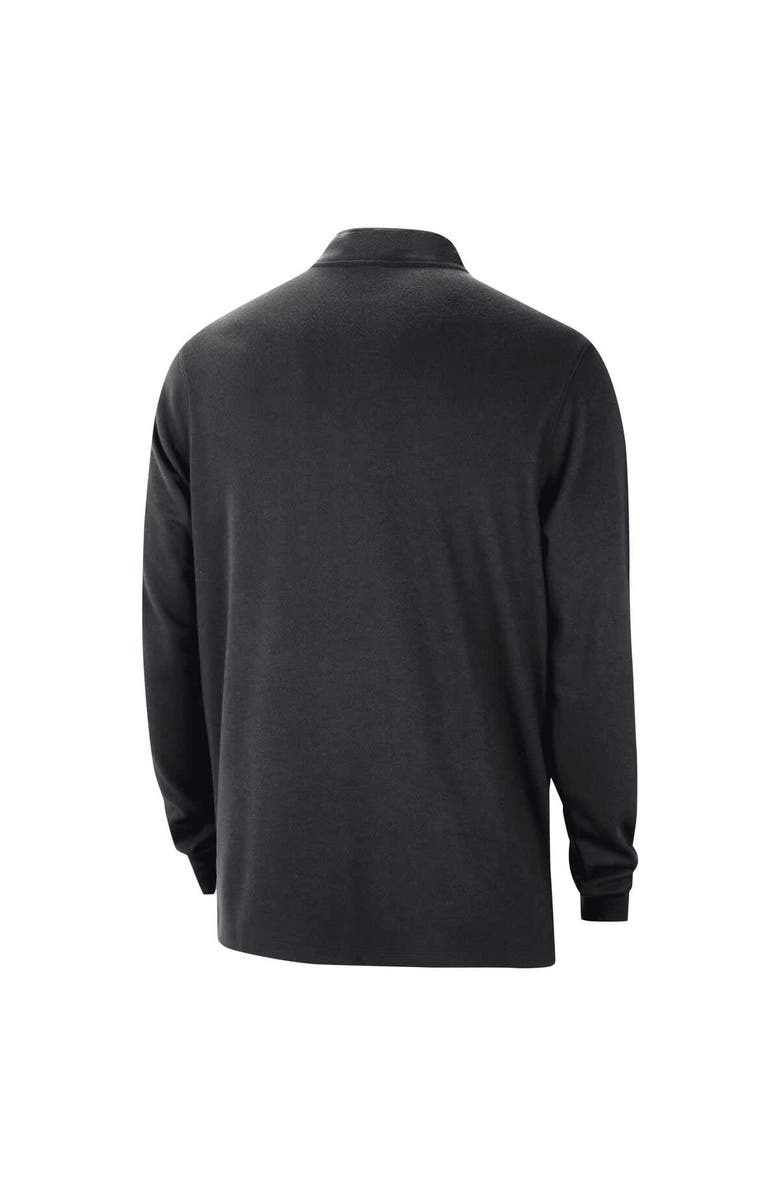 Nike Men's Nike Black Phoenix Suns 2024/25 Courtside Performance Half-Zip Top, Alternate, color, Black