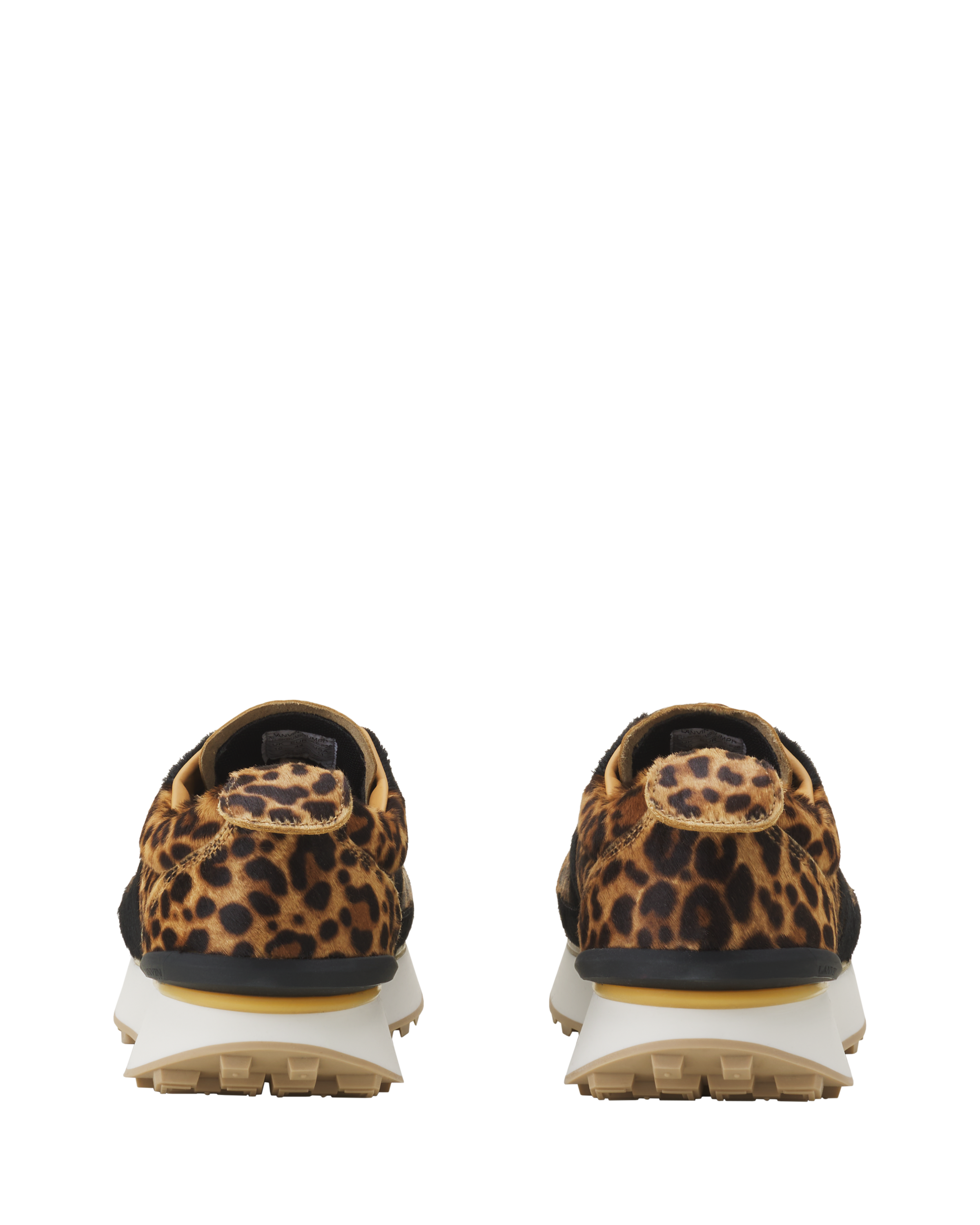 Lanvin Leopard Print Bumpr Sneakers In Pony, Alternate, color, Leopard