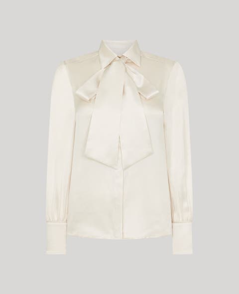 Glyndebourne Tie Neck Blouse