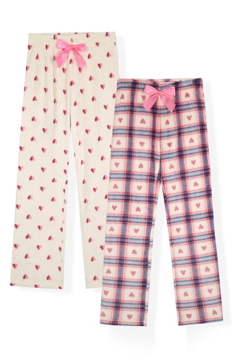 Kids' Assorted 2-Pack Pajama Bottoms (Big Kid)