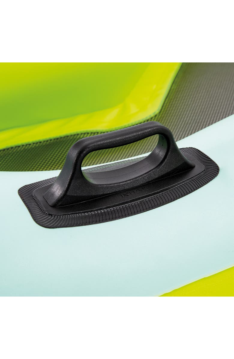 Intex Seascape Island Inflatable Relaxation Island Float, Alternate, color, Multicolored