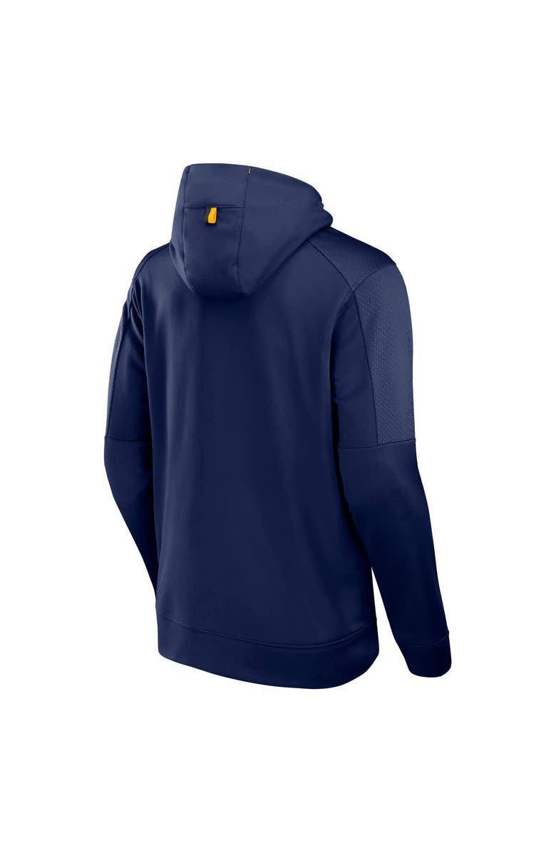 FANATICS Men's Fanatics  Navy Denver Nuggets Baller Defender Performance Full-Zip Hoodie, Alternate, color, 