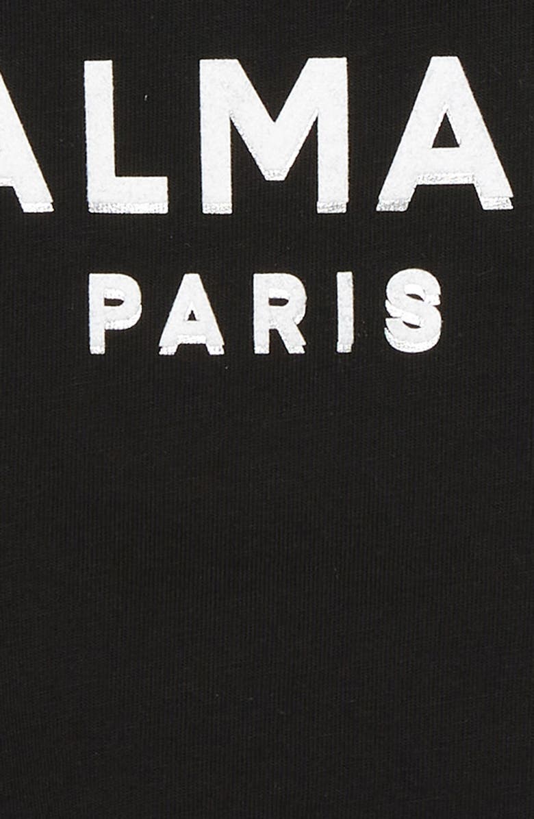 Balmain Cotton Logo Graphic Tee, Alternate, color, 